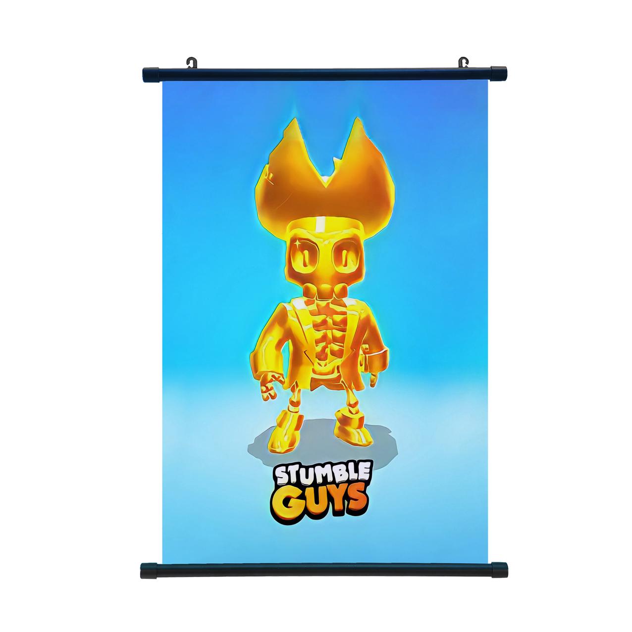 

Stumble Guys Настінний плакат Скрол Аніме Stumble Гра Домашній декор Косплей Настінний живопис Вітальня Спальня Декор Постер 40*60cm чорний