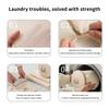Laundry Bag For Dirty Clothes Fine Mesh Beige Embroidery Thicken Washing Bags Laundry Set For Washing Travel Storage Bag