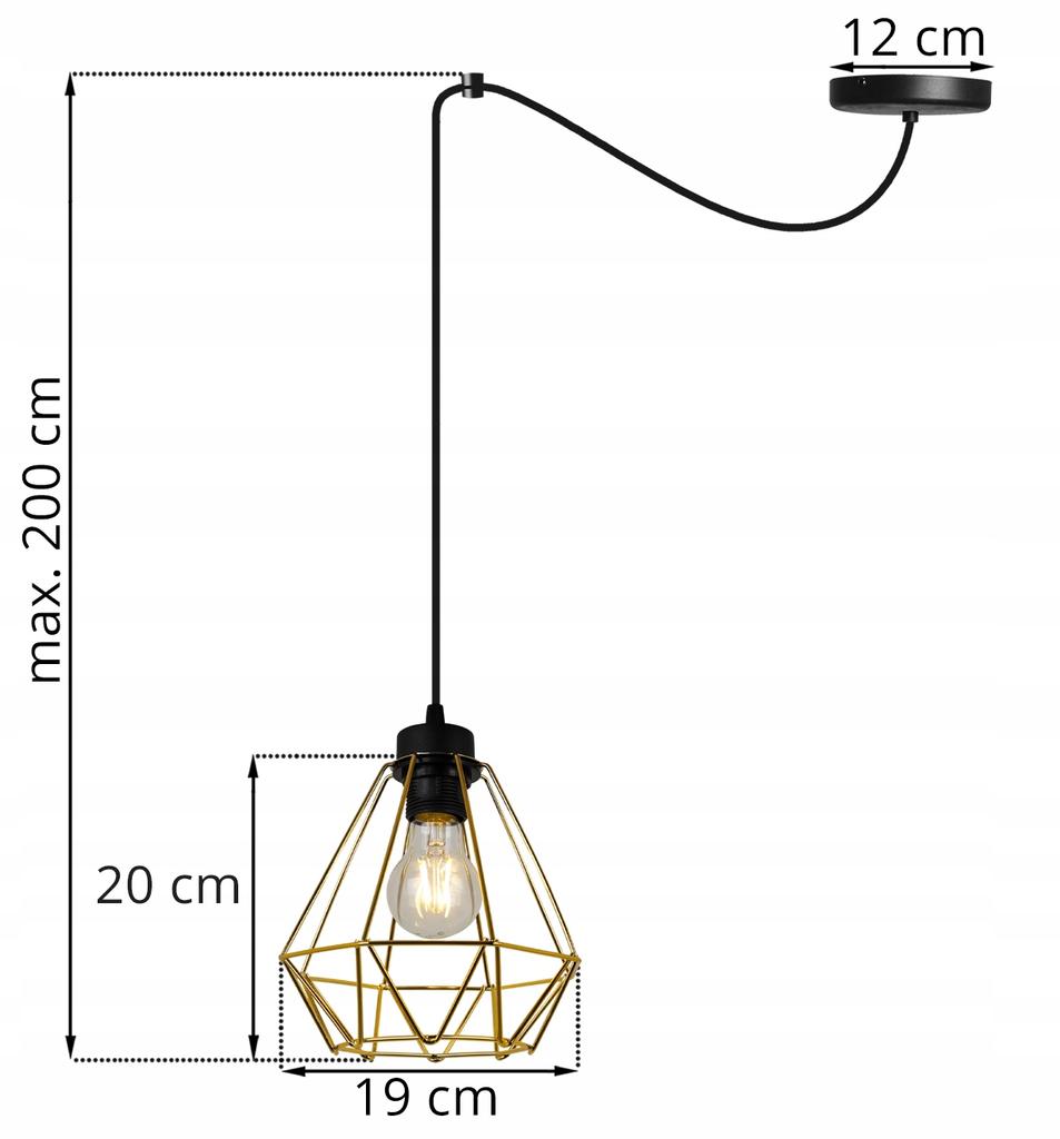 MODERN ELEGANT HANGING LAMP METAL LAMPSHADE