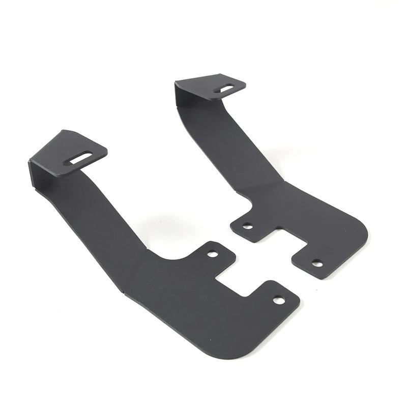Carbon Steel Black For Ford Maverick -2026 Hood Headlight Bracket Pillar Hood Mount Holder Trim Exterior Accessories