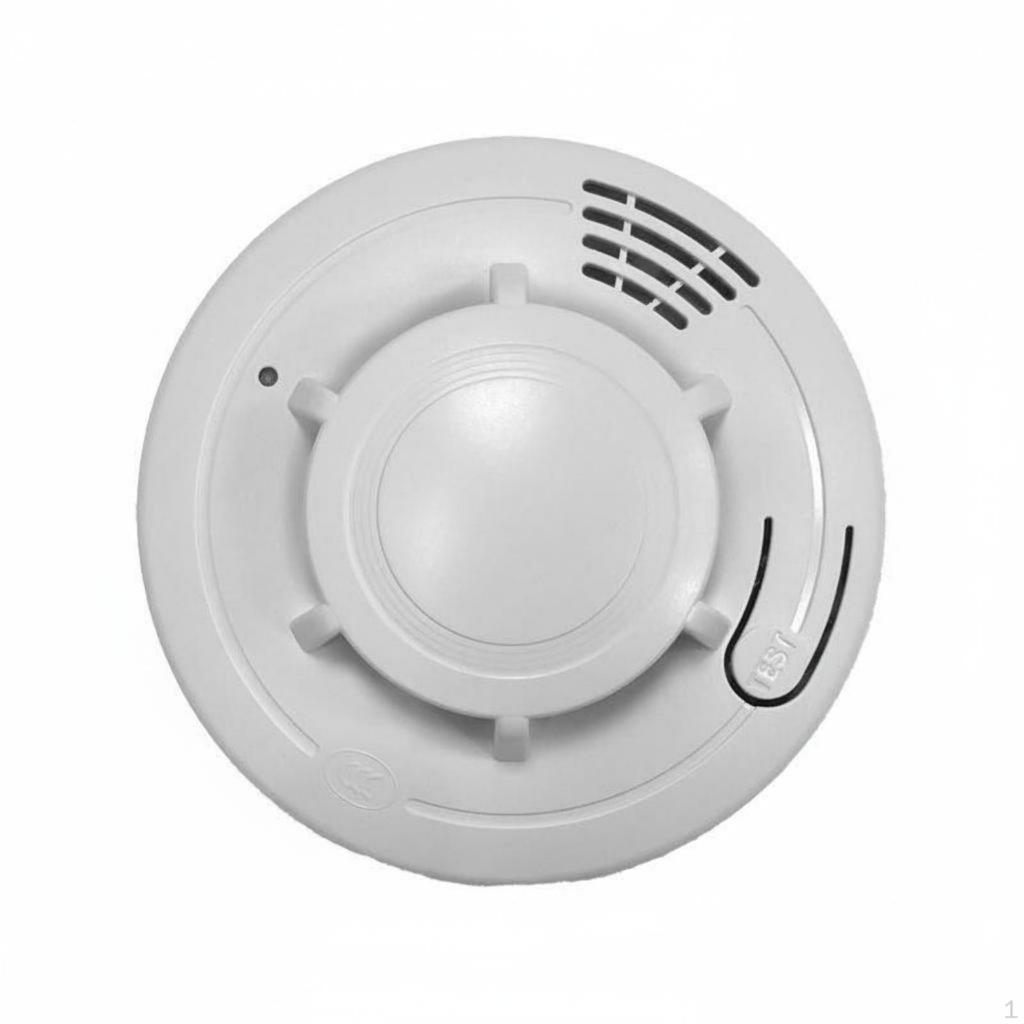 Photoelektrische Brandmeldeeinheit Einfache Installation Standalone-Alarm Hohe Empfindlichkeit Batterie
