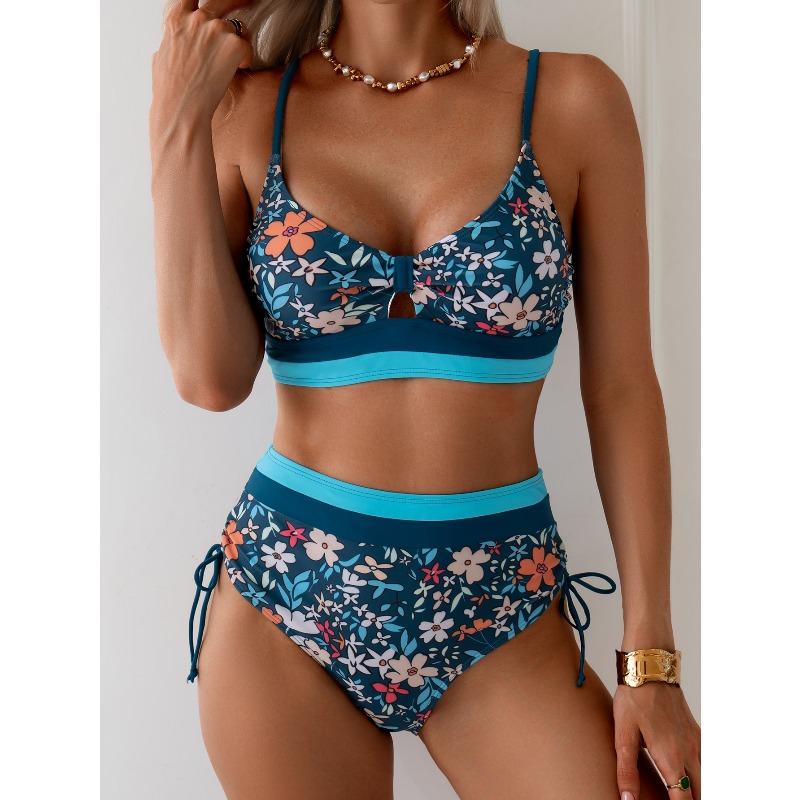 Новый Европейский Красивый Женский Раздельный Купальник Бикини для Отпуска S