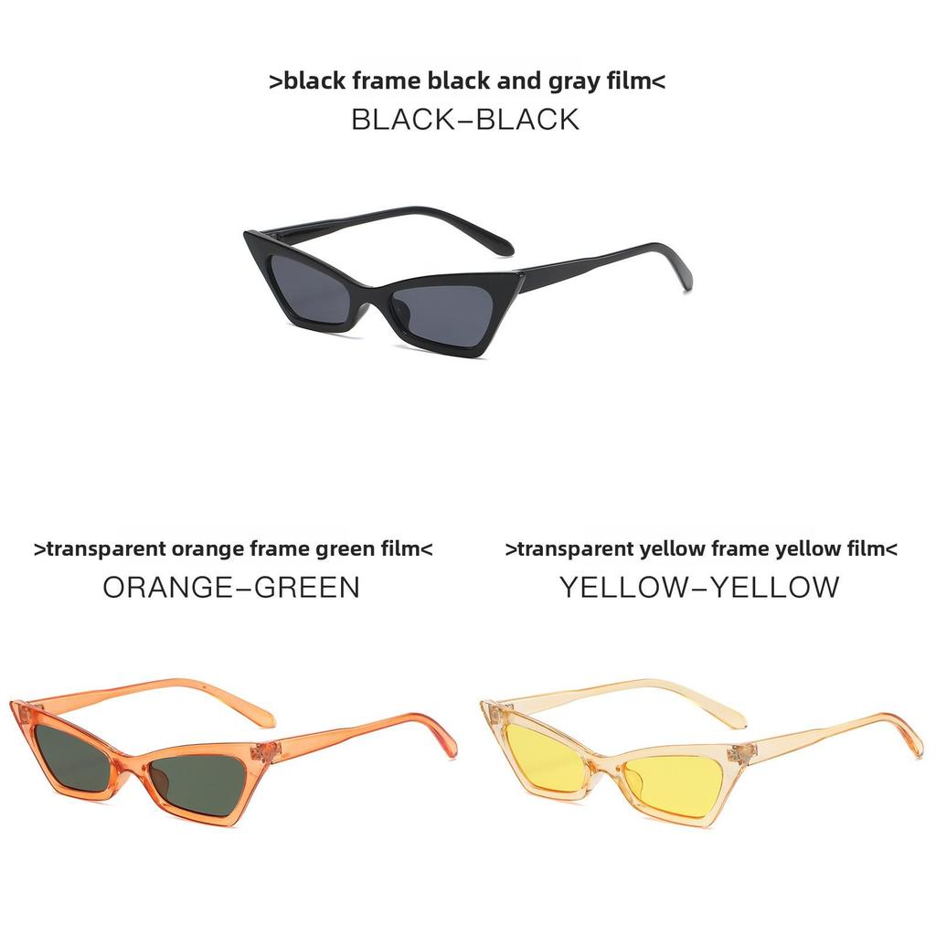 Fashion Cat Eye Sunglasses With Uv400 Protection For Summer Outings And Party Wear