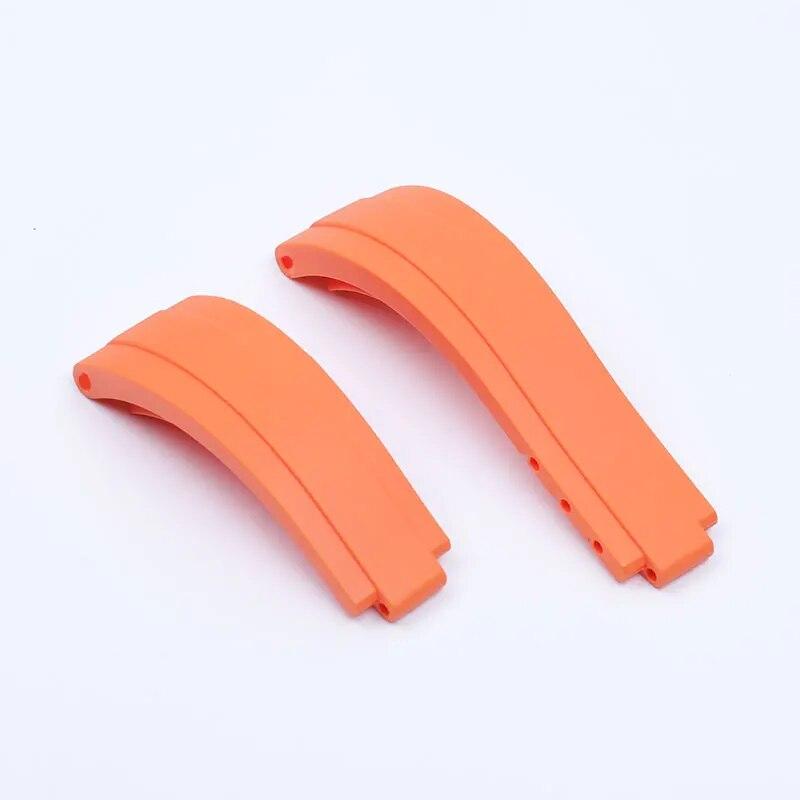 20mm nastavitelný pásek na hodinky pro pásek Rolex pro DAYTONA SUBMARINER GMT Yacht-Master OYSTERFLEX gumový pásek na hodinky Glidelock