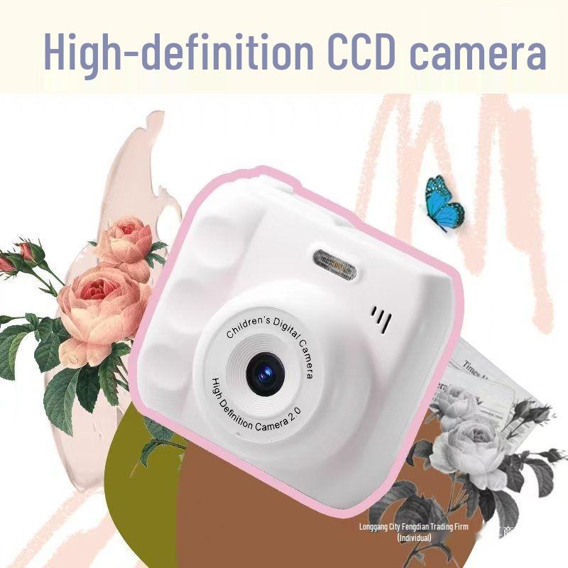 Cute HD Dual Camera for Students: Digital Polaroid Capable of Photos and Mobile Transfer