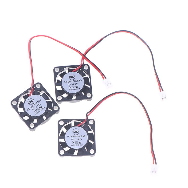 Durable Mini 25Mm Fan Dc5V/12V/24V Silent Hydraulic Bearing Brushless Heat Sink Cooler Micro Thin Cooling Fan Radiator