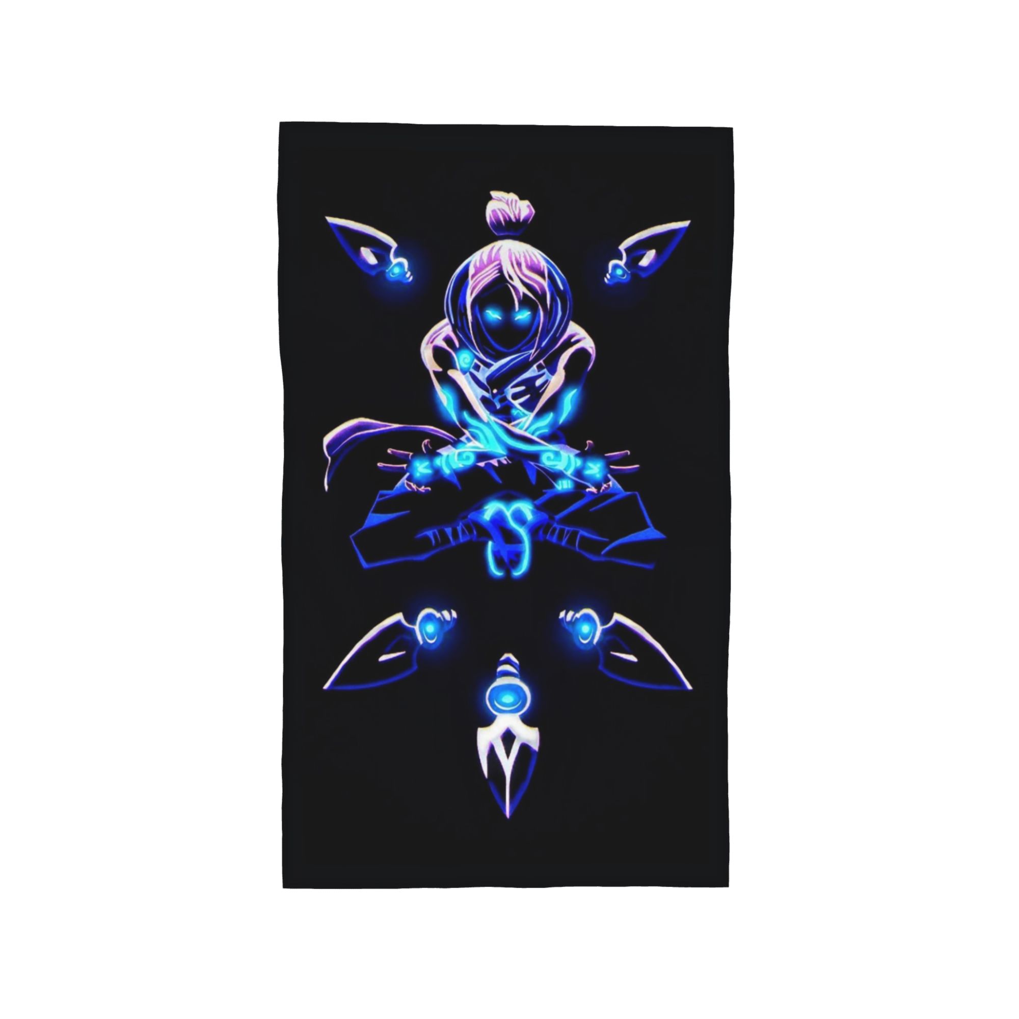 

Jett V-Valorant Riot Games Soft Face Towel Quick Dry Pool Bath Cotton Towels Breathable W30*H60(CM)