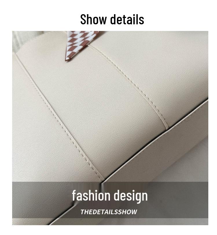 Autumn 2023 Women's Large-Capacity Versatile Tote Bag - Simple, Fashionable Shoulder Bag for Everyday Commute