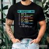 My Perfect Day Video Games Shirt, Funny Gamer Graphic Tee For Boys And Men