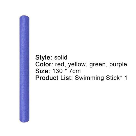 Schwimmstab Einfarbig Flexibel EPE Starke Auftriebskraft Schwimmhilfe Schaumstoff Nudel