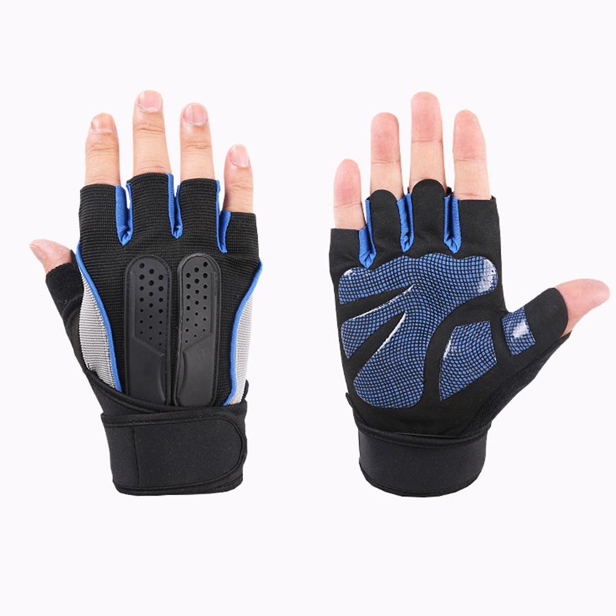 Fitness Gloves Men's And Women's Dumbbell Horizontal Bar Exercise Training Protection Wear-Resistant Pull Up Anti Cocoon Wrist 6