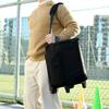 Carrying Case Rolling Speaker Bag for Wireless Speaker Foldable Storage Bag Multi Pocket Protective Case with Wheel