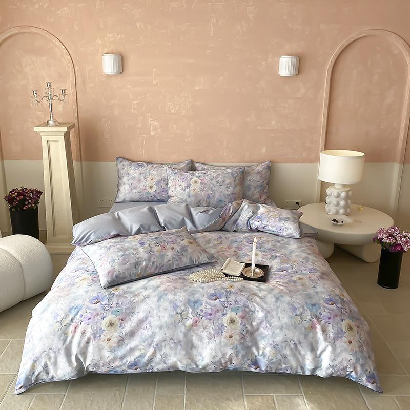 

Svetanya Комплекты постельного белья из египетского хлопка Красочное постельное белье Простыня Наволочка Пододеяльник Размер Квин Кинг Полный Двуспальный Fitted Sheet Style&Queen 200x230cm