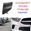 For Benz A Class Car Front Bumper Tow Hook Cover Cap Black For Benz Mercedes W177 2013-2018 A180 A200 A260 1778851900 1778856500