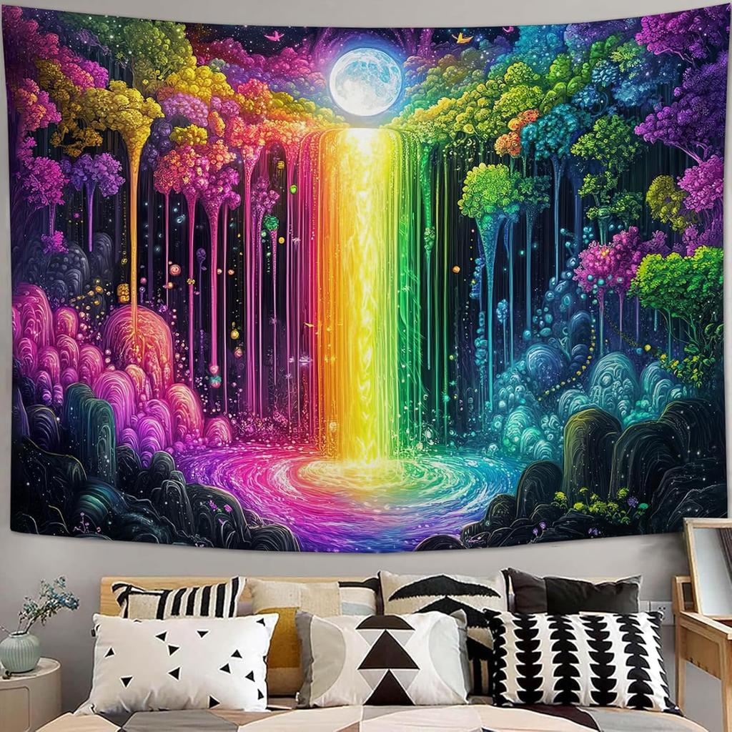 Skeleton Lovers Tapestry Floral Skull Aesthetic Tapestries Horror Gothic Hanging Wall Art Decor Home Decoration for Bedroom Livi