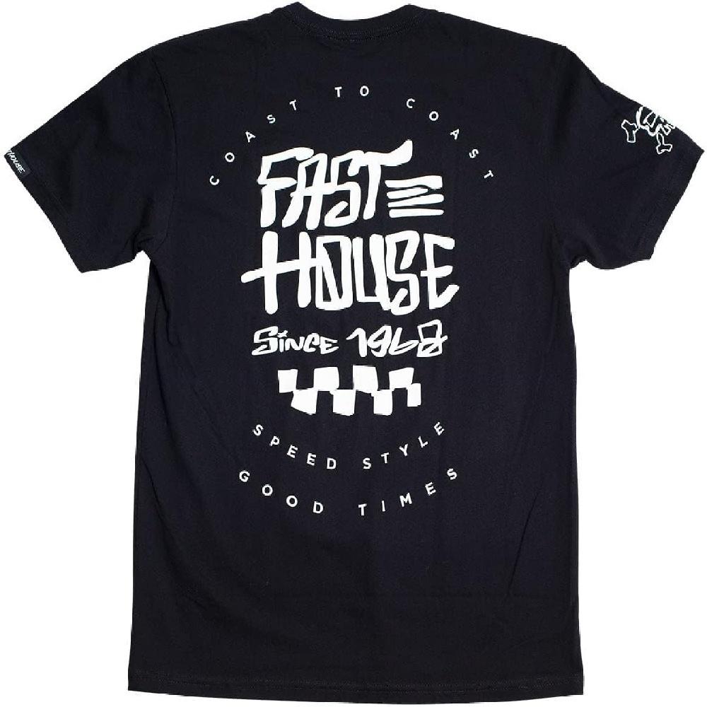

FASTHOUSE Slack Tee, Black XXXXXL чорний
