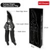 Professional Stainless Steel Lopping Shears, Effort Saving Thick Branch Cutter for Garden Bonsai, Heavy Duty Pruning Tool