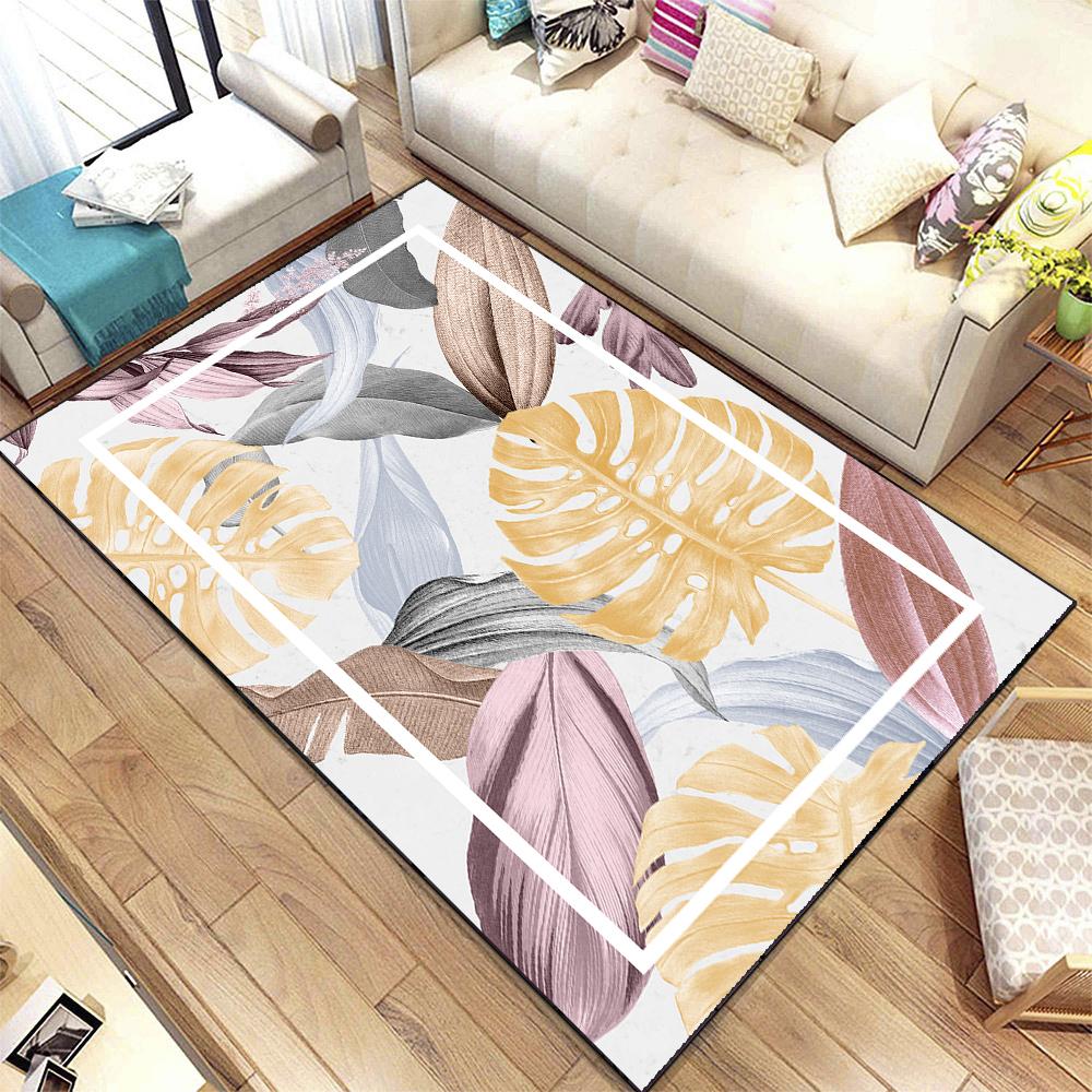 EPeddler Home Modern Pattern Digital Printing Washable Non-Slip Leather Base New Generation Living Room, Bedroom, Hallway Carpet and Runner