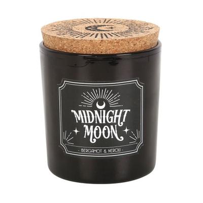Mitternachtsmond-Duftkerze mit Bergamotte und Neroli