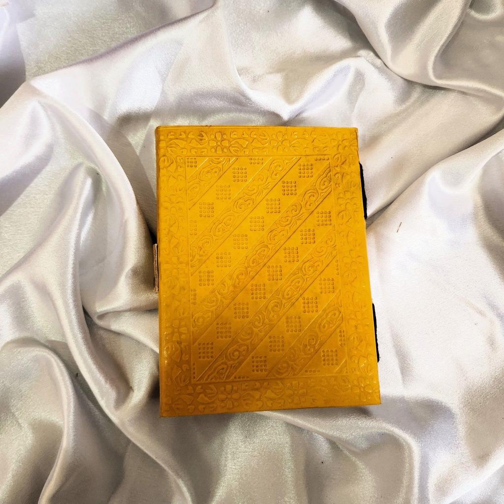 Leather Journal, Embossed with Stone Notebook, Wedding Gift, Writing Journal, Sketchbook, Dream Journal, Leather Dairy, Gift.