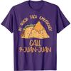 In Queso Emergency Call 9 Juan Juan Funny Taco Graphic T-Shirt Casual Crewneck Tee