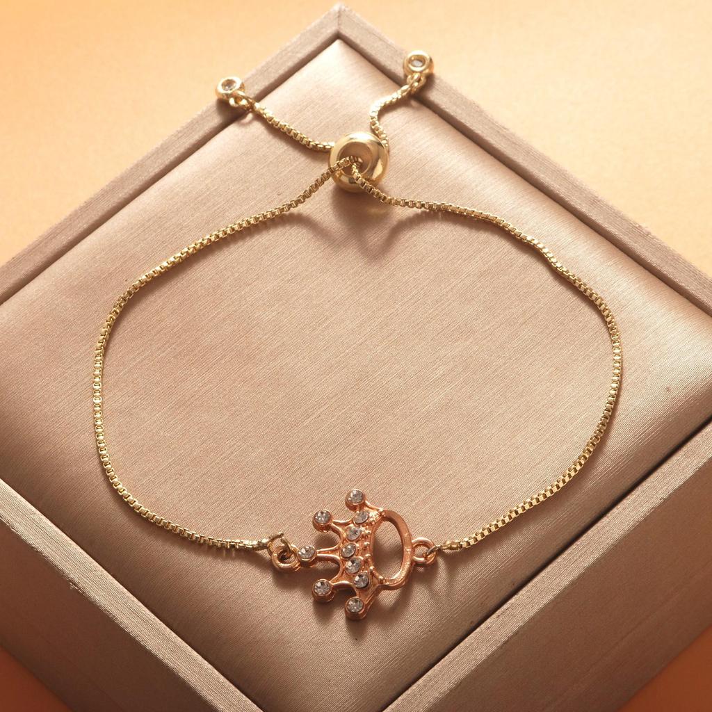Verstellbares 8-förmiges Evil Eye Herzarmband für Damen - Europäische & Amerikanische Mode, Südostasiatischer Einfluss