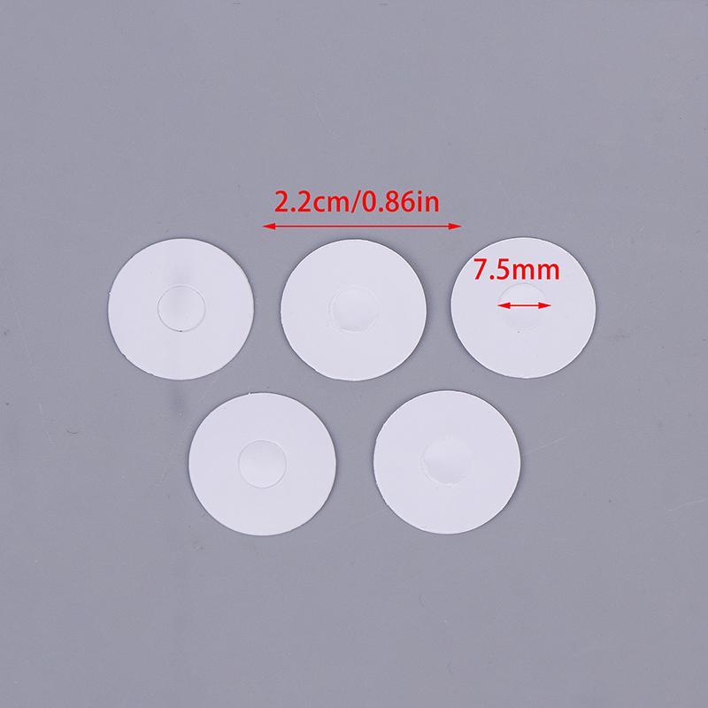 5Pcs Pom Heat Insulation Gasket 24Mm/22Mm Anti Scratch And Anti Lock Protective Pad Heat Insulation And Anti-Scratch Gasket