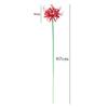 Wedding Pink Red Spider Lily Silk Simulation Flower Office Decoration 67Cm Artificial Red Spider Lilies Branches Red Flowers