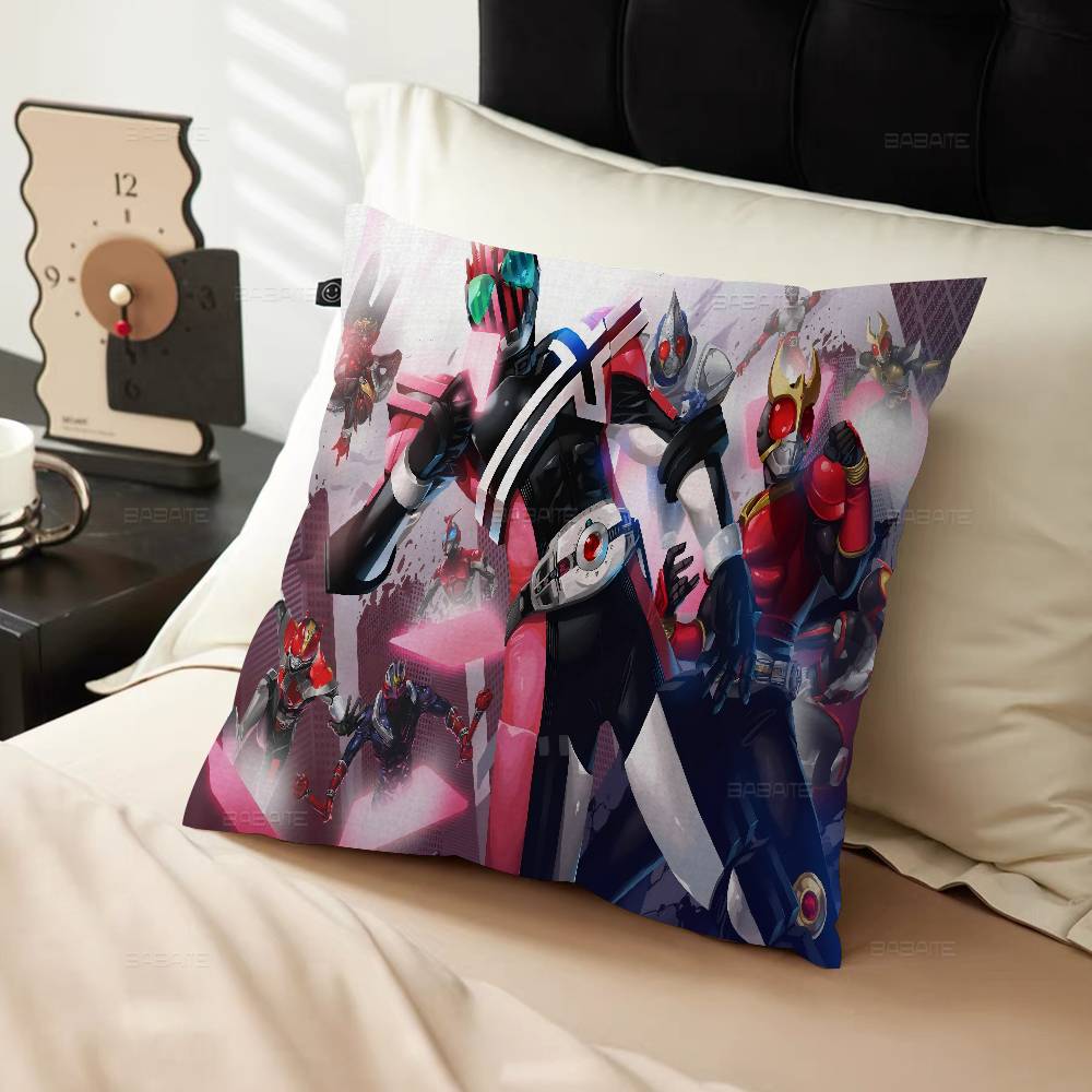 Kamen Rider Series Pillow Cover For Bedroom Room And Living Room Sofa Decorative Cushion Cover