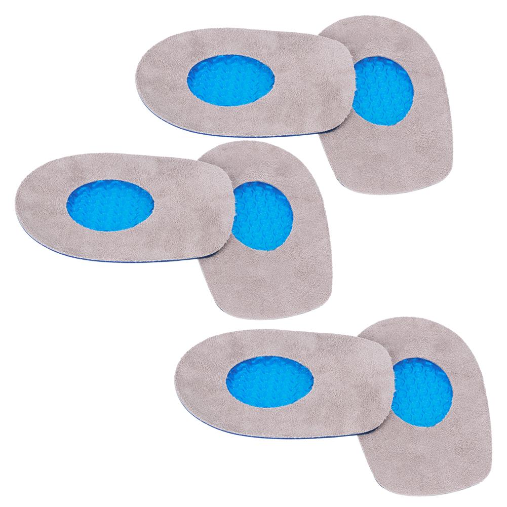 

3 пары вставных стелек для каблука, подъема обуви, ухода за стопой, амортизирующих, болеутоляющих, мягких силиконовых, для женщин, каблук TPE