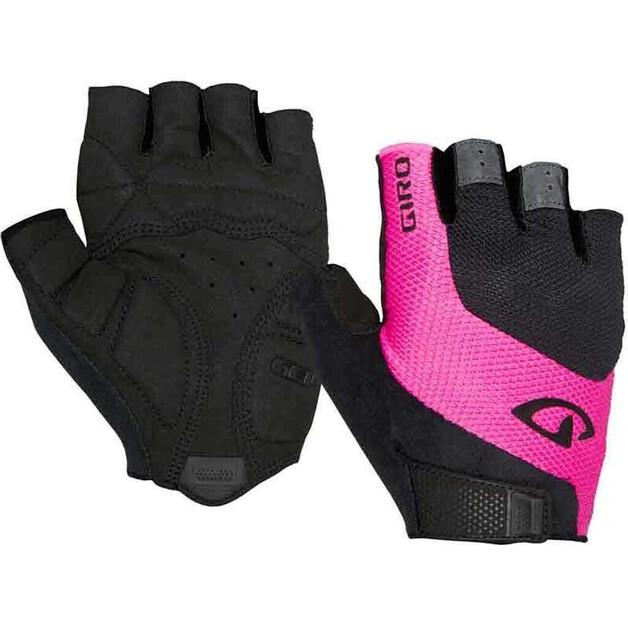 Велосипедные перчатки Giro Tessa Gel (черный/розовый)