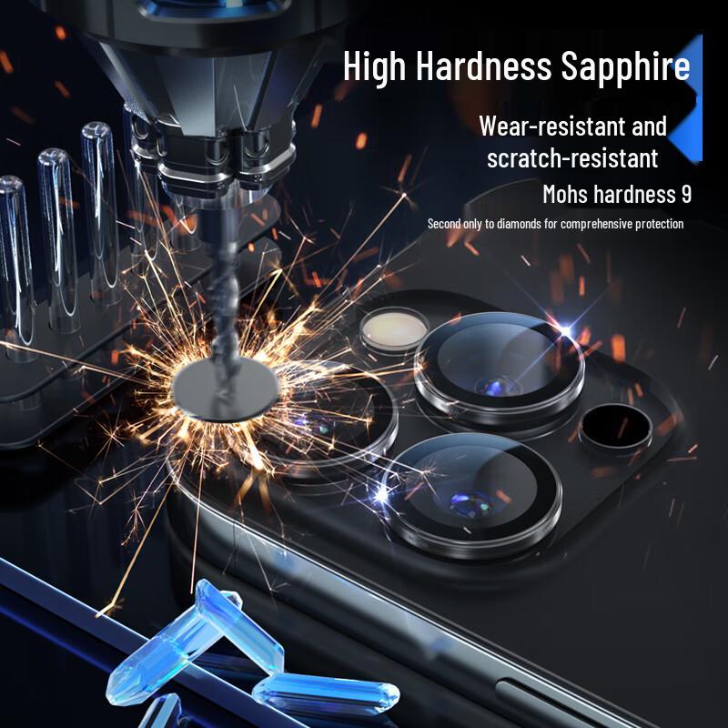 Mr. Blue Gorilla iPhone Screen and Lens Protectors