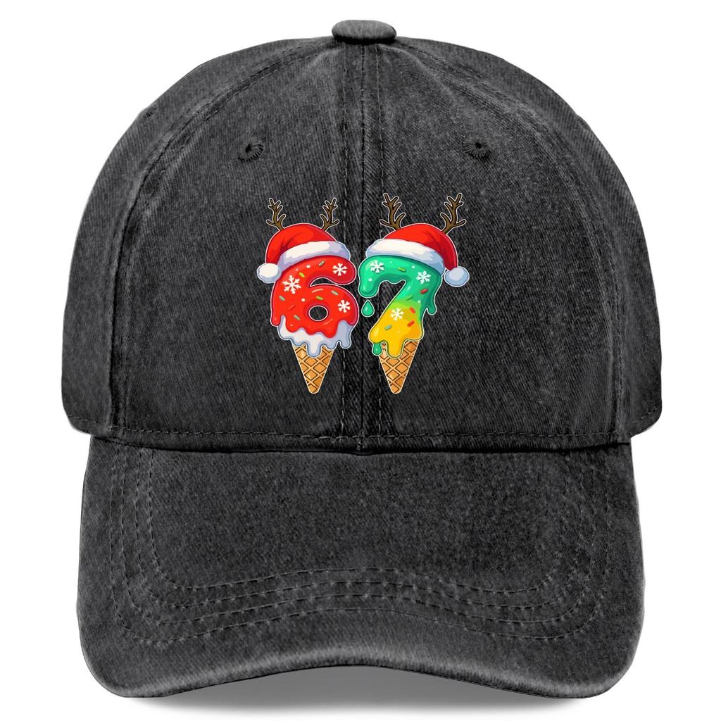 Kappe Herren Damen Aufdruck Used-Look Verstellbarer Sonnenhut Baumwolle Lustige Hüte