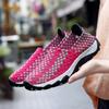 Sommer Damen Sneaker Komfort Lässig Übergröße Ballerinas Strand Laufschuhe Leichtgewicht Slip-on