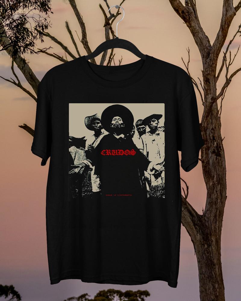 Inspiriertes Los Crudos Kurzarm Unisex Baumwollhemd Größe S 234XL Schwarz HNG258 Unisex T-Shirt