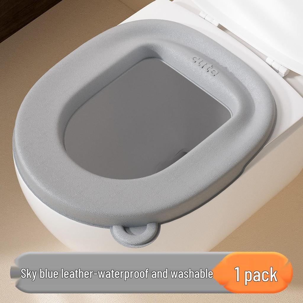 Silikon-Schaumring Universeller WC-Sitzbezug - Waschbares Kissen für alle Jahreszeiten