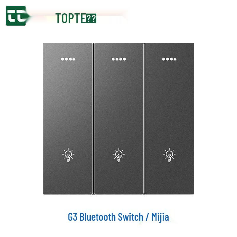 Smart Switch Panel with Mijia App: Dual Control, Xiaoai Tongxue Voice Support, Remote Control, Single Zero Fire, Four-Way.