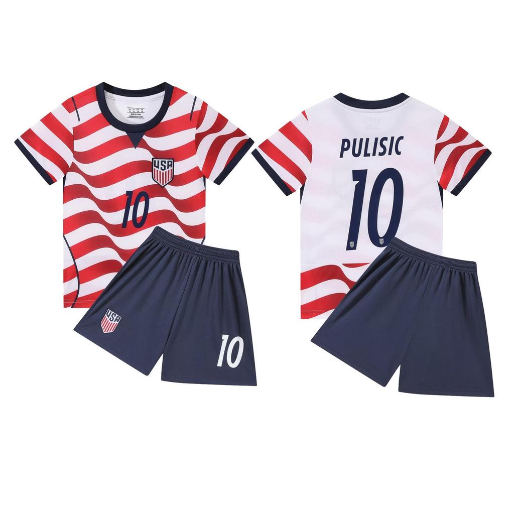 Ronaldo No. 7 & Neymar No. 10 Football Uniform Set for Primary School Students