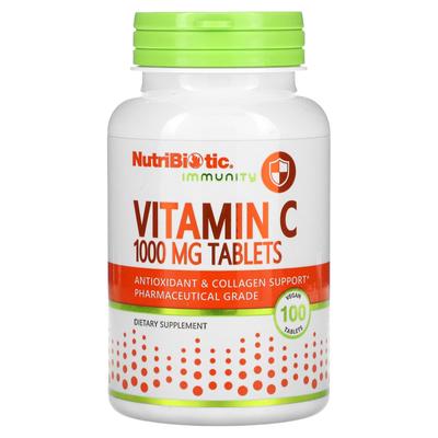 Imunitate, Vitamina C, 1.000 mg, Tablete Vegane 100 Tablete