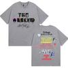 Rap Singer The Weeknd Hurry Up Tomorrow Tour Graphic Tshirt Popular Hiphop Loose 100 Cotton Tshirt Unisex Streetwear Top
