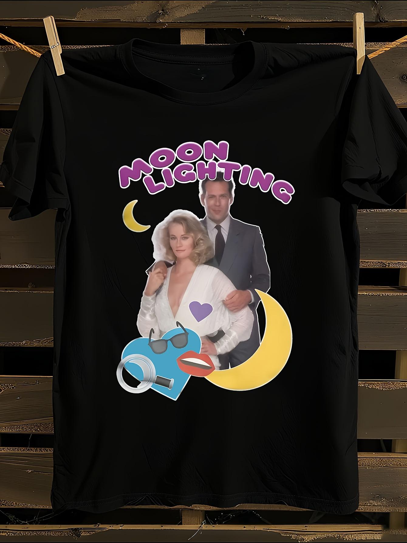 

Moonlighting TV Series Graphic Cotton T-Shirt XXL