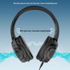 Wired On-Ear Gaming Headphones with Microphone, Clear Stereo Sound, and Call Capability