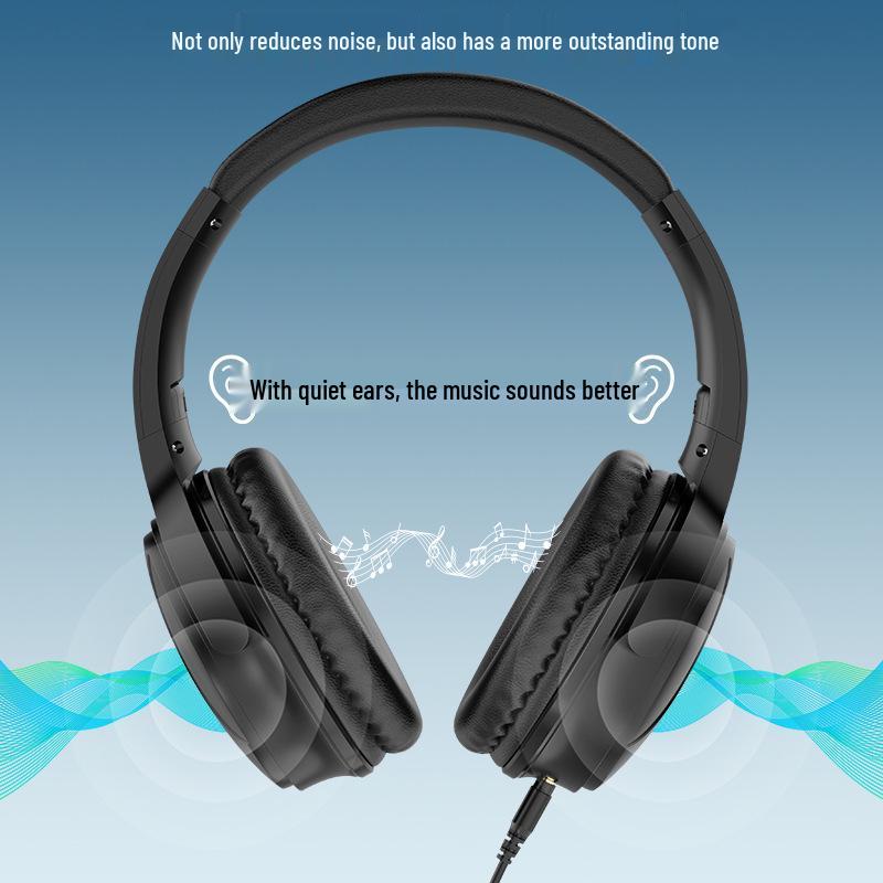 Wired On-Ear Gaming Headphones with Microphone, Clear Stereo Sound, and Call Capability