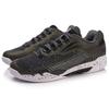 Li Ning Pioneer Shock Absorption Rebound Low Top Running Shoes Unisex Sneakers Black Green AYAN011-2
