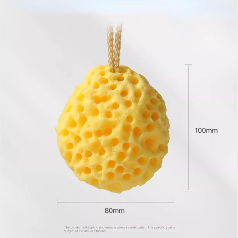 Soft Mesh Shower Sponge Ball Nylon Baby Cleaning Brush Shower Foam Body Cleaner Exfoliating Scrub Shower Ball Bathroom Products