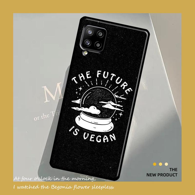 Go Vegan Case For Samsung Galaxy A54 A34 A13 A23 A33 A53 A73 A12 A22 A32 A52 A51 A71 A14 Cover