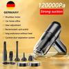 120000Pa Powerful Wireless Vacuum Cleaner Strong Car Home Office Multifunction Brushless Vacuum Cleaner Handheld Portable Wireless Car Vacuum Cleaner