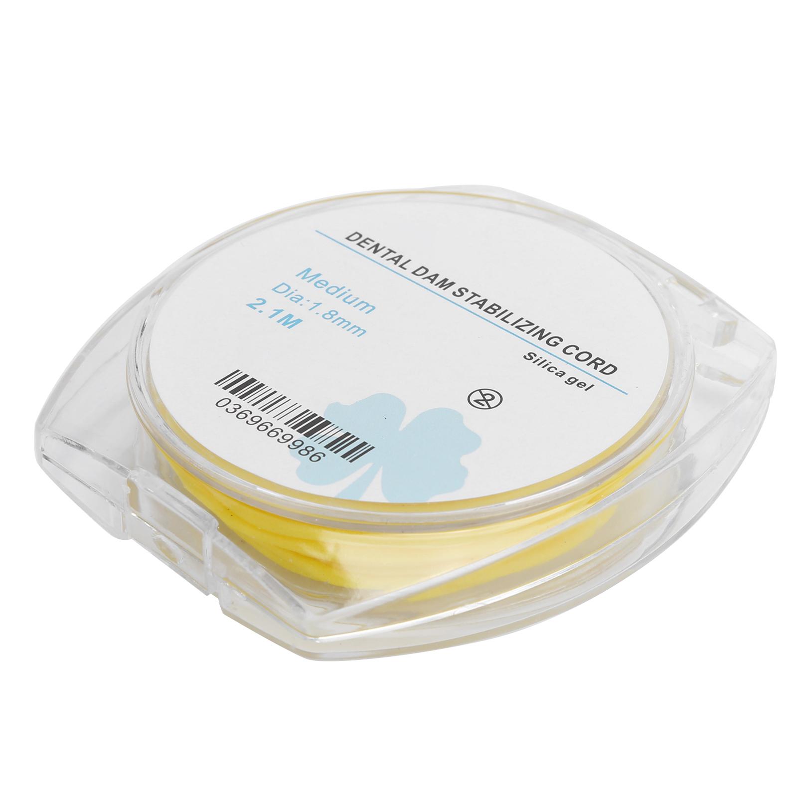

2.1m Dental Rubber Dam Stabilizing Cord Soft Elastic Teeth Material Dentist Tool