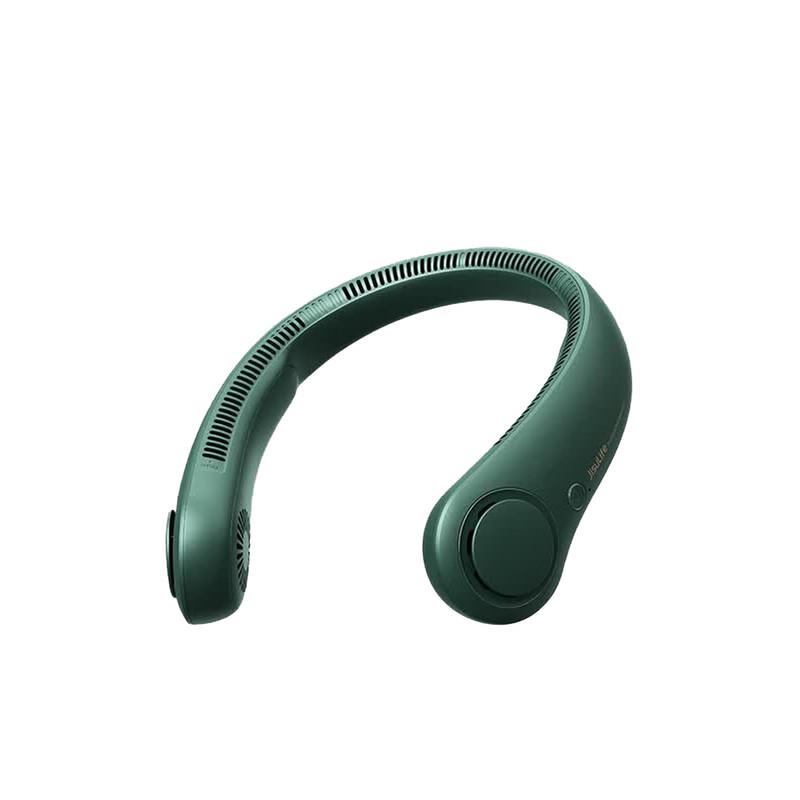 Jisulife Bladeless Portable Neck Fan зелёный