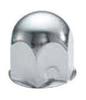 JET INOUE Round Nut Stainless Universal Fit for Large 41mm Nut JIS 48mm Pack of Part Number 500302 Covers, Steel/Plated, Trucks, 8-Hole, Size,